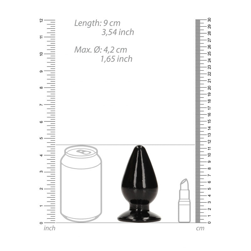 Realrock Crystal Clear (Transparent) – 11.5 cm Suction Cup Butt Plug > Anal Range > Butt Plugs - Tophatter Daily Deals