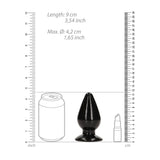 Realrock Crystal Clear (Transparent) – 11.5 cm Suction Cup Butt Plug > Anal Range > Butt Plugs - Tophatter Daily Deals