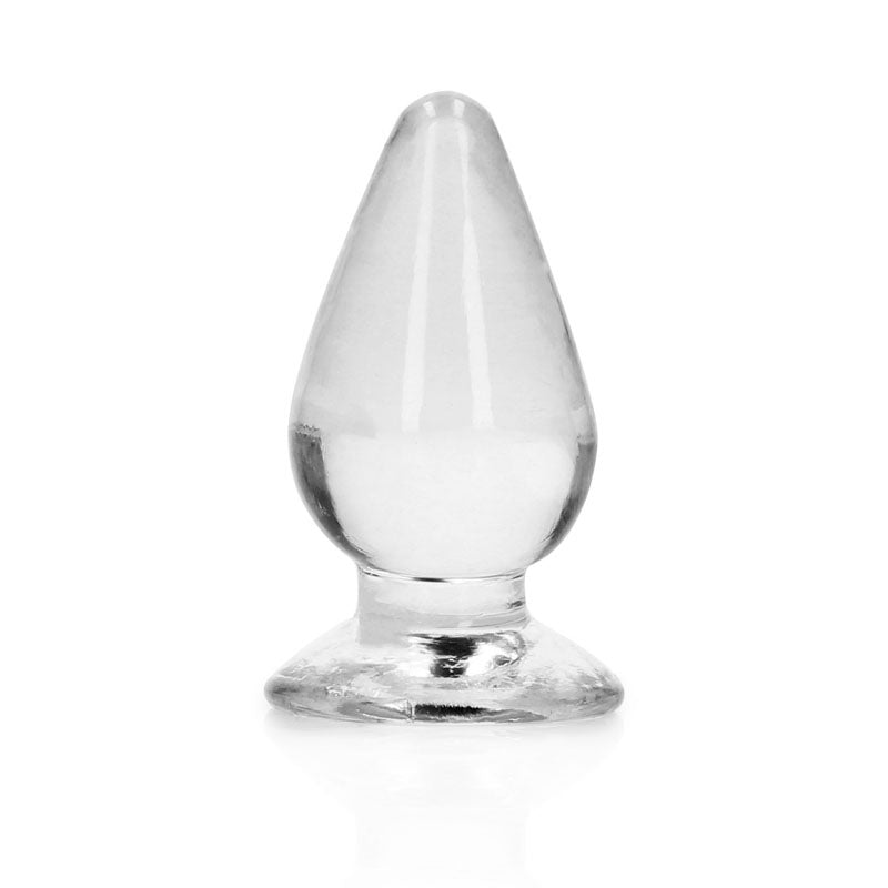 RealRock Crystal Clear 11.5 cm Suction Base Butt Plug > Anal Range > Butt Plugs - Tophatter Daily Deals
