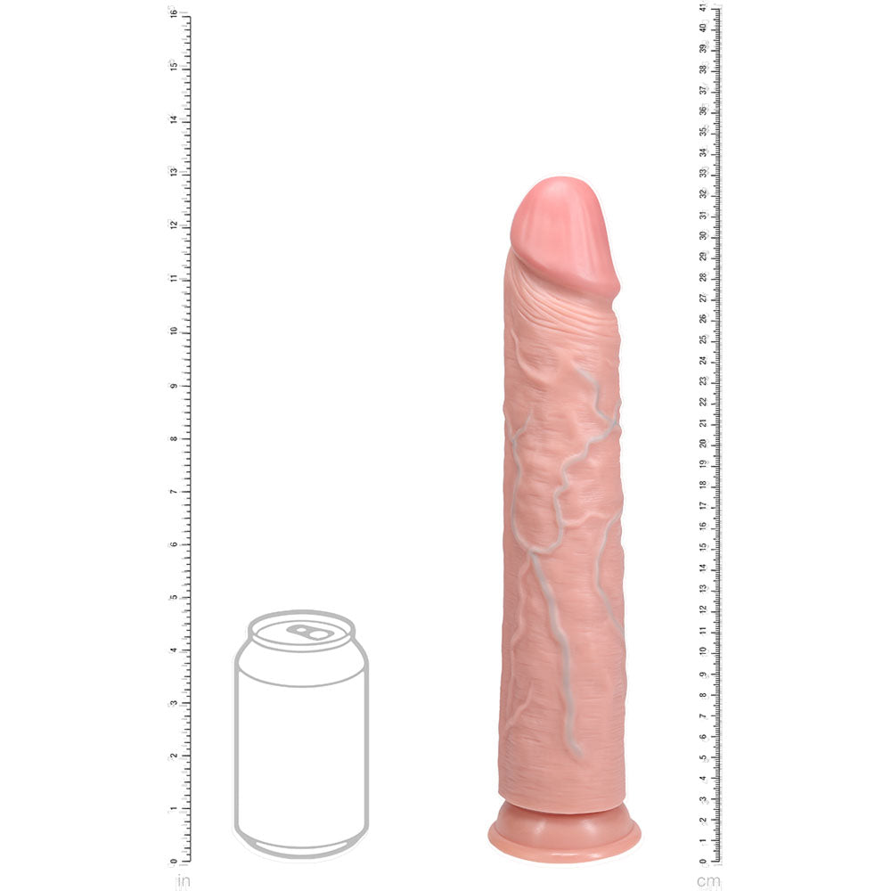 RealRock Extra Long No Balls 13 Inch Realistic Dildo with Suction Cup Pink > Dildos > Oversized Toys - Tophatter Daily Deals