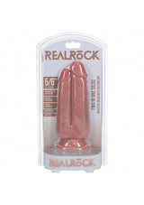 RealRock 5 Inch / 6 Inch Two in One Realistic Dildo with Suction Cup > Dildos > Oversized Toys - Tophatter Daily Deals