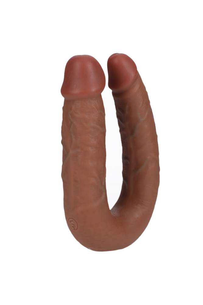 Shots Toys - RealRock - U Shaped Double Penetration Dildo - Various Sizes & Colors Sex Toy - Tophatter Daily Deals