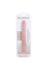 Shots Toys - RealRock - Slim Double Ended Dong - Various Sizes & Colors 12 inch Peach Sex Toy - Tophatter Daily Deals