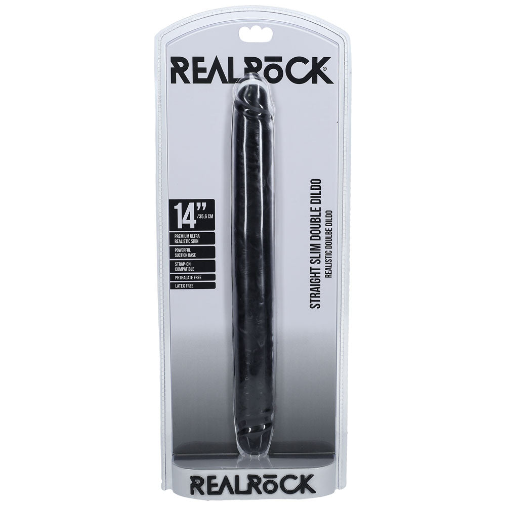 REALROCK 35cm Slim Double Dildo > Dildos > Double Dildos - Tophatter Daily Deals