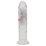 Realrock 6 Inch Clear Wireless LED Vibrating Dong > Vibrators > Realistic Vibrators - Tophatter Daily Deals