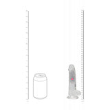 REALROCK 6 Inch Clear LED Vibrating Dong with Remote > Vibrators > Realistic Vibrators - Tophatter Daily Deals