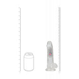 Realrock 7 Inch Clear LED Vibrating Dong with Remote Control > Vibrators > Realistic Vibrators - Tophatter Daily Deals