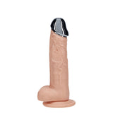 RealRock Metal Head 6 Inch Rechargeable Vibrating Dildo with Remote > Dildos > Realistic Dildos - Tophatter Daily Deals