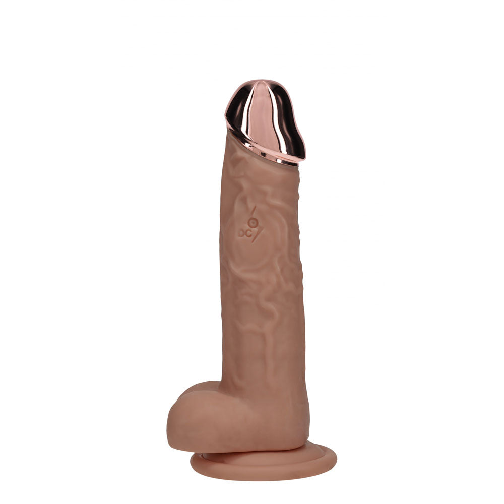 RealRock Metal Head 6 Inch USB Rechargeable Vibrating Dildo with Remote > Dildos > Realistic Dildos - Tophatter Daily Deals