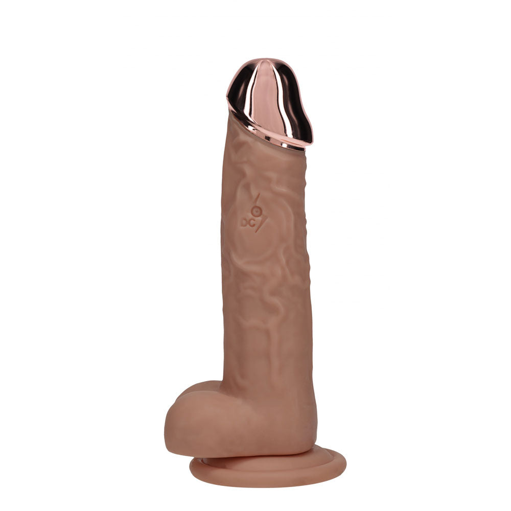 RealRock Metal Head 7 Inch Rechargeable Vibrating Dildo with Remote > Dildos > Realistic Dildos - Tophatter Daily Deals