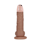 RealRock Metal Head 7 Inch Rechargeable Vibrating Dildo with Remote > Dildos > Realistic Dildos - Tophatter Daily Deals
