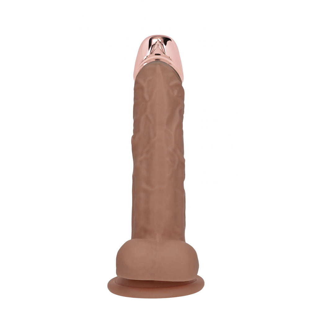 RealRock Metal Head 7 Inch Rechargeable Vibrating Dildo with Remote > Dildos > Realistic Dildos - Tophatter Daily Deals