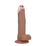 RealRock Metal Head 7 Inch Rechargeable Vibrating Dildo with Remote > Dildos > Realistic Dildos - Tophatter Daily Deals