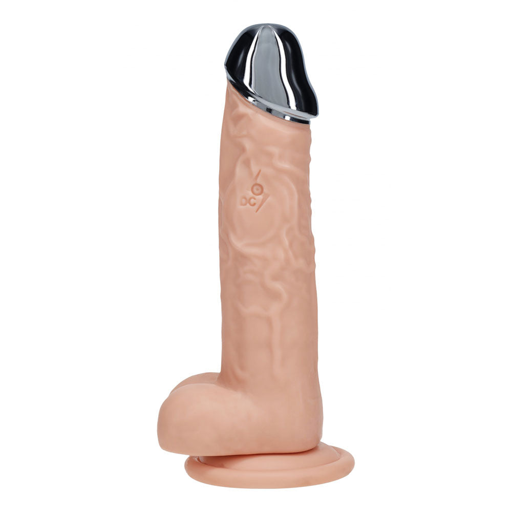 RealRock Metal Head 8 Inch Rechargeable Dildo – Wireless Remote Vibrating Dildo > Dildos > Realistic Dildos - Tophatter Daily Deals