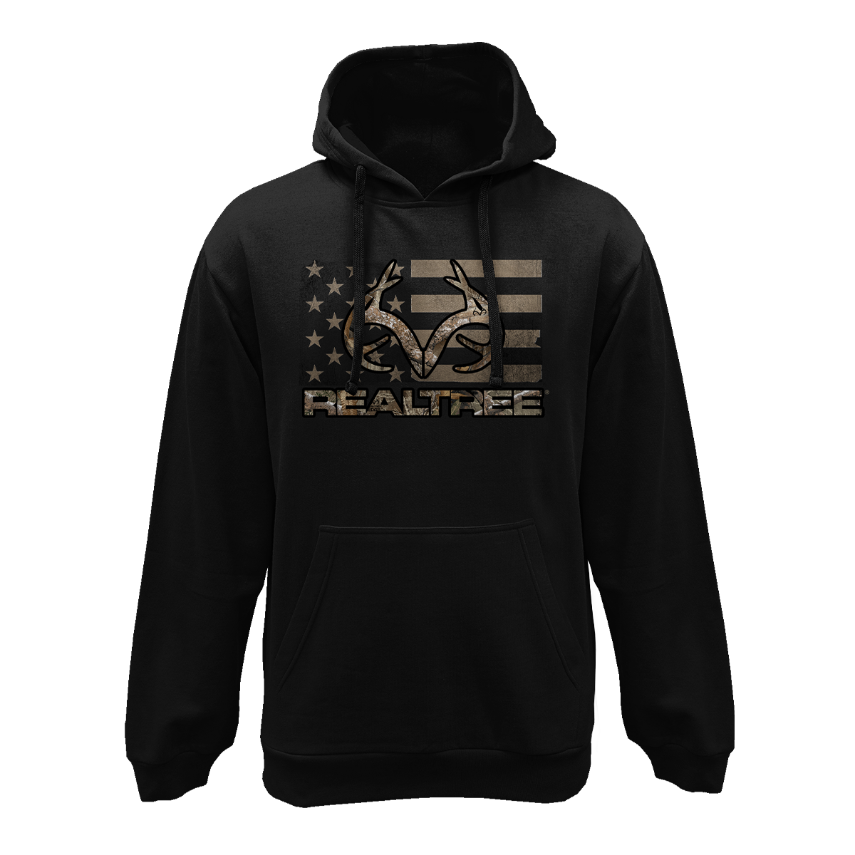 Realtree Men's RTA Real Buffalo Hoodie Black Hoodie - Tophatter Daily Deals