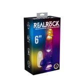 REALROCK 6 Inch Clear LED Vibrating Dong with Remote > Vibrators > Realistic Vibrators - Tophatter Daily Deals