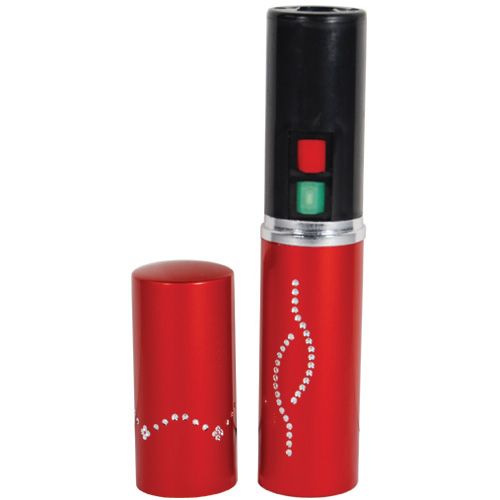 25 MILLION LIPSTICK STUN GUN WITH LIGHT RED - Tophatter Daily Deals
