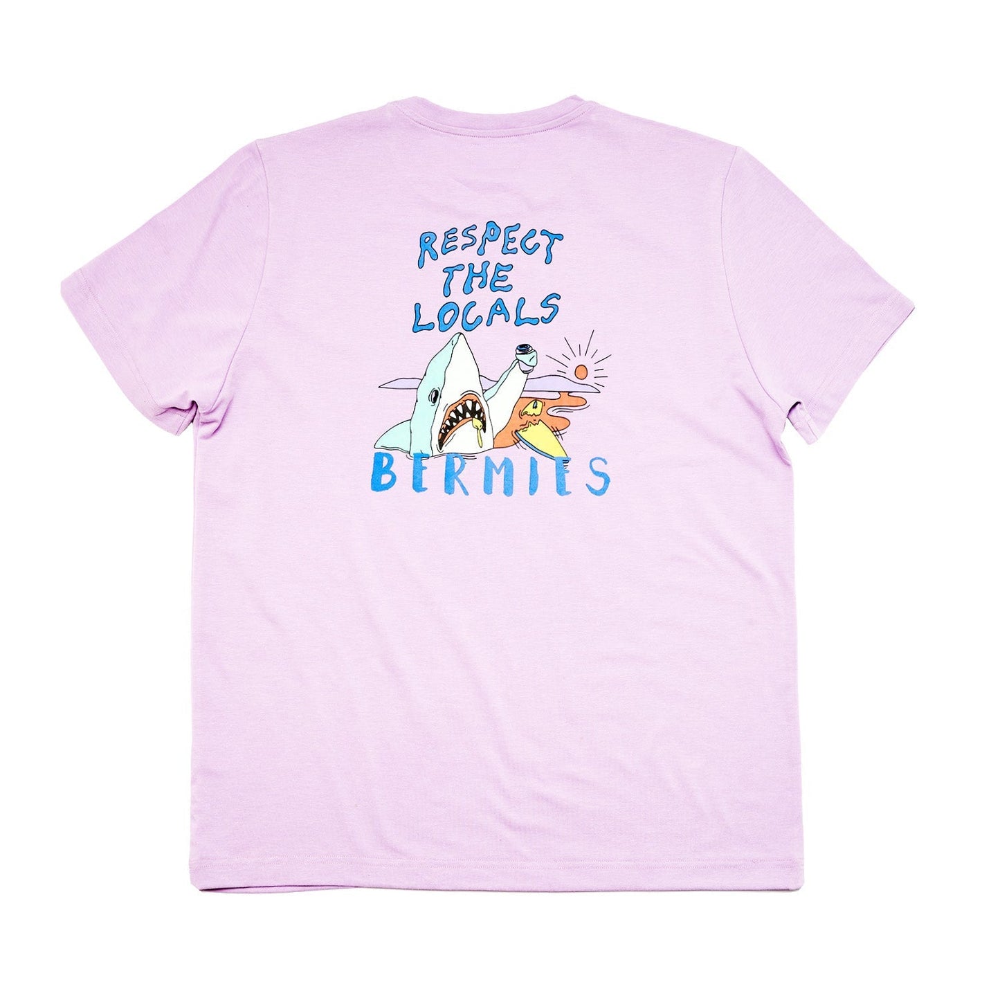 Bermies Respect the Locals T Shirt T-Shirt - Tophatter Daily Deals