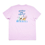 Bermies Respect the Locals T Shirt T-Shirt - Tophatter Daily Deals
