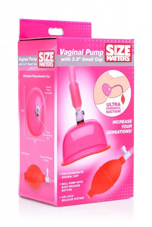 Size Matters Vaginal Pump With 3.8 Inch Small Cup – Vaginal Pump > Pumps > Female Pumps - Tophatter Daily Deals
