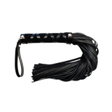 Rouge Short Leather Flogger with Studs – Leather Flogger > Bondage Gear > Whips & Floggers - Tophatter Daily Deals