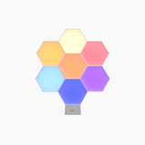 7-Panel RGB Hexagon Lights Kit Indoor Lighting - Tophatter Daily Deals