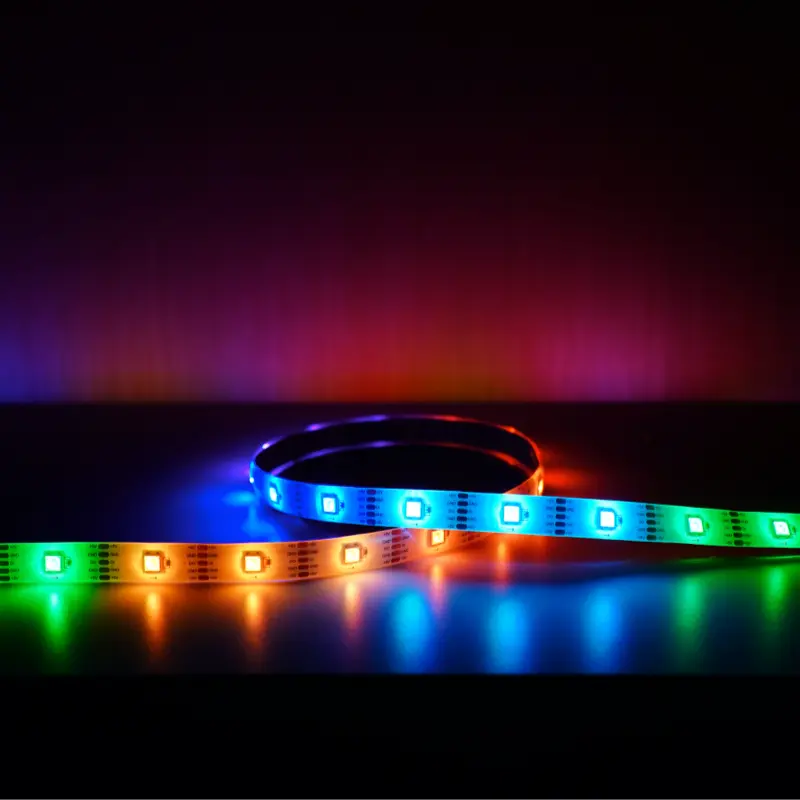 RGB Light Strip Kit Indoor Lighting - Tophatter Daily Deals