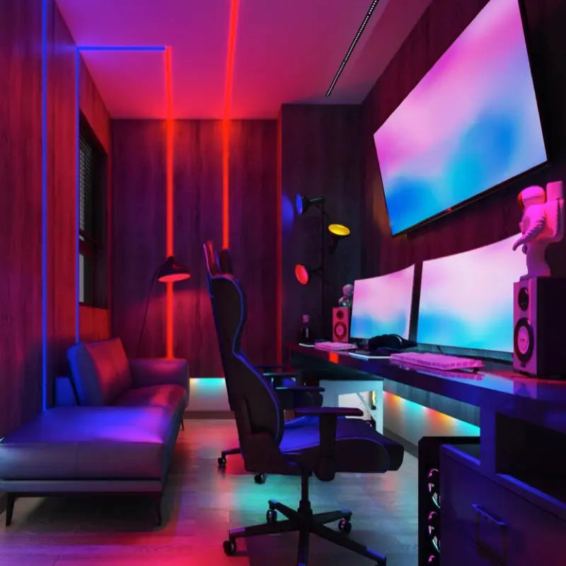 RGB Light Strip Kit Indoor Lighting - Tophatter Daily Deals
