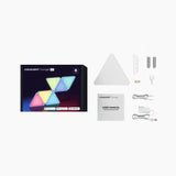 6-Panel RGB Triangle Light Kit Indoor Lighting - Tophatter Daily Deals