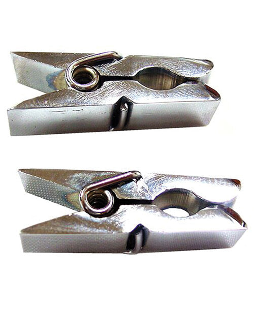Rouge Nipple Pegs - Chrome Nipple Clamps - Tophatter Daily Deals