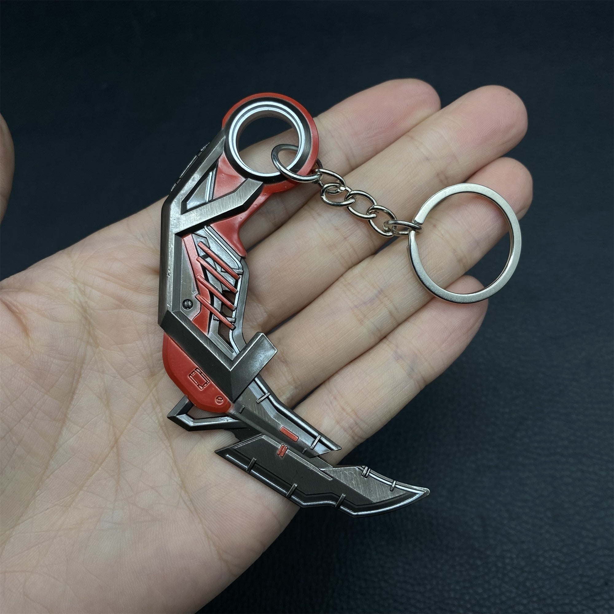 RGX Karambit RGX 11z Mini Metal Keychain 4 Options Red - Tophatter Daily Deals