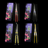 RGX Knife Metal Blunt Blade RGX Butterfly Knife Trainer Game Knife Replica - Tophatter Daily Deals