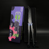 RGX Knife Metal Blunt Blade RGX Butterfly Knife Trainer Game Knife Replica - Tophatter Daily Deals