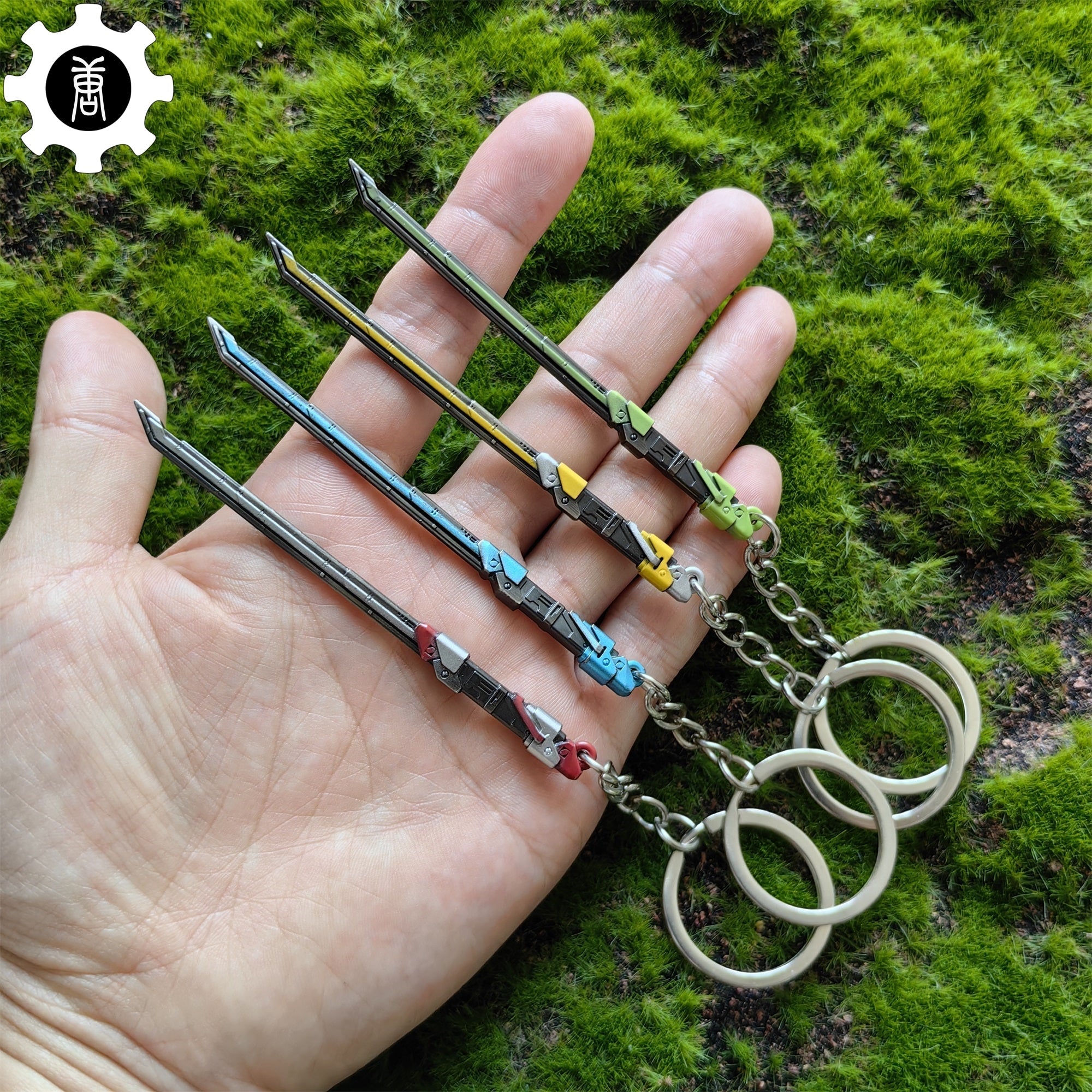 Metal RGX Blade Tiny KeyChain Pendant RGX Blade 4 In 1 Pack - Tophatter Daily Deals