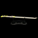 Blue RGX Blade Luminous Blunt Blade Collection Art RGX Green Wooden Holder - Tophatter Daily Deals