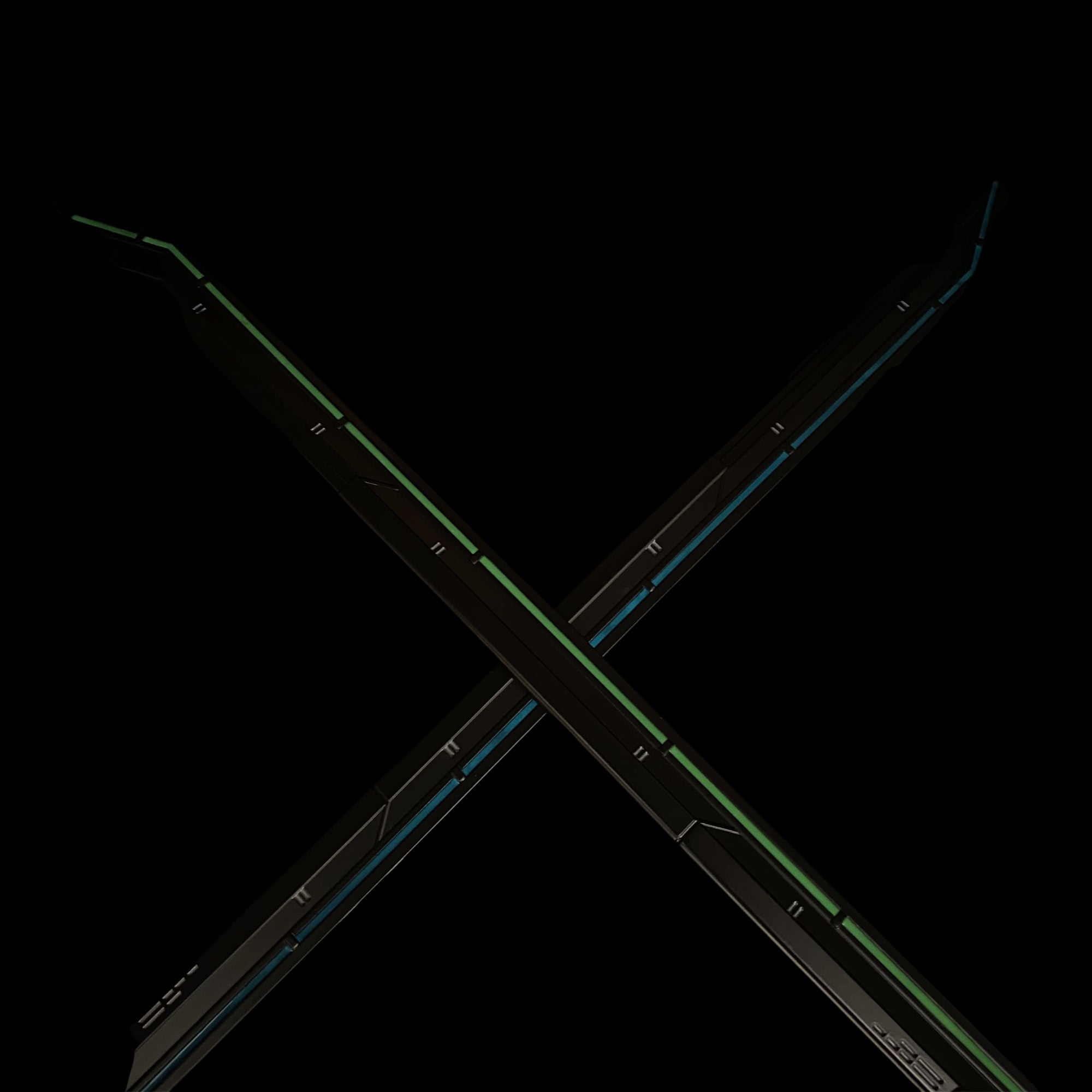 Blue RGX Blade Luminous Blunt Blade Collection Art - Tophatter Daily Deals