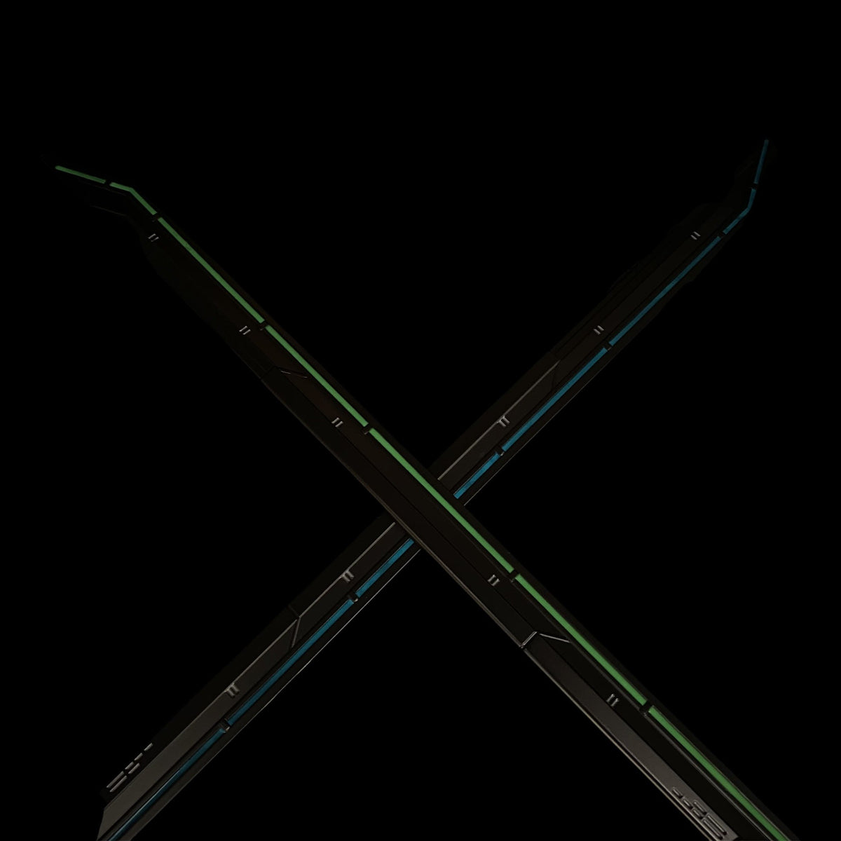 Blue RGX Blade Luminous Blunt Blade Collection Art - Tophatter Daily Deals