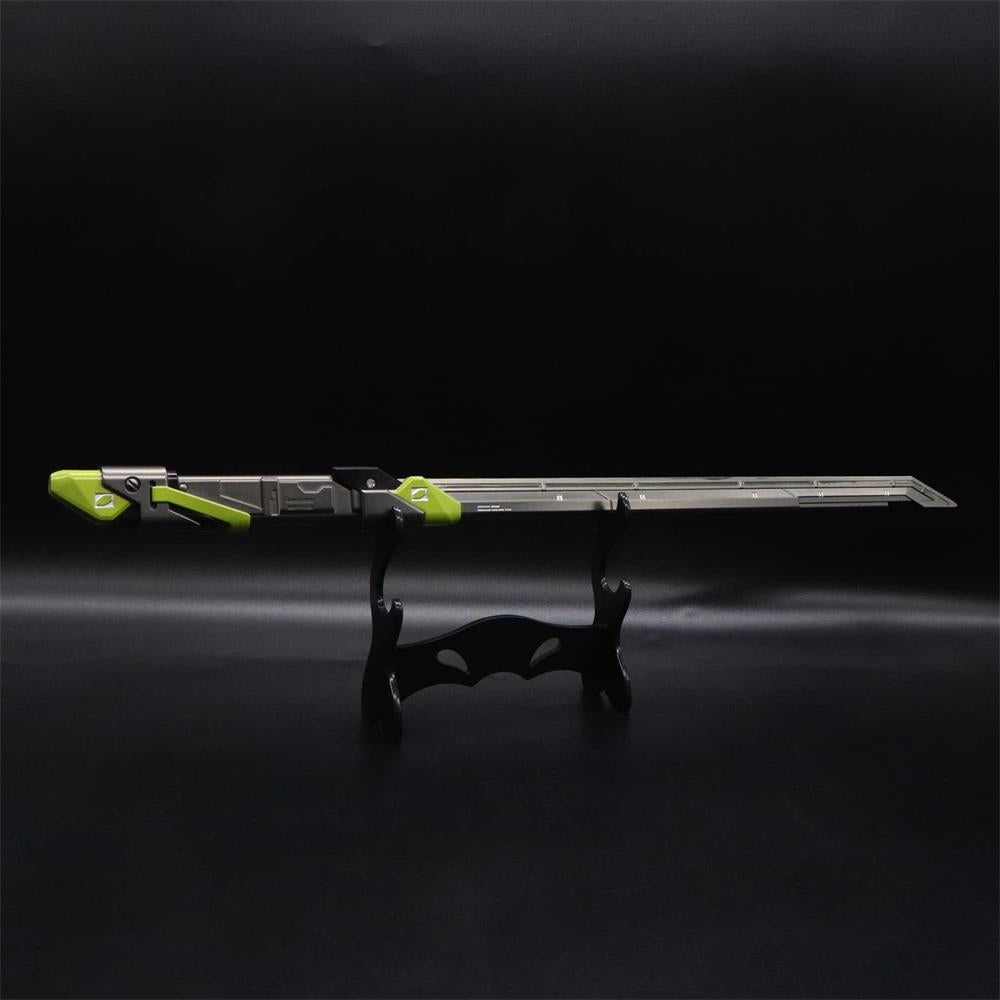 Blue RGX Blade Luminous Blunt Blade Collection Art RGX Green With Plastic Holder - Tophatter Daily Deals