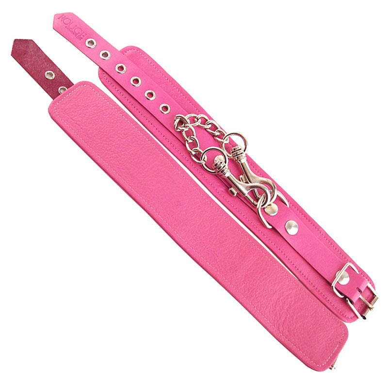 Rouge Garments Adjustable Leather Ankle Cuffs 13 Inches – Bondage Cuffs > Bondage Gear > Restraints - Tophatter Daily Deals