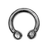 Rouge Horseshoe Cock Ring 50mm for Enhanced Intimate Pleasure > Cock Ring > Metal - Tophatter Daily Deals