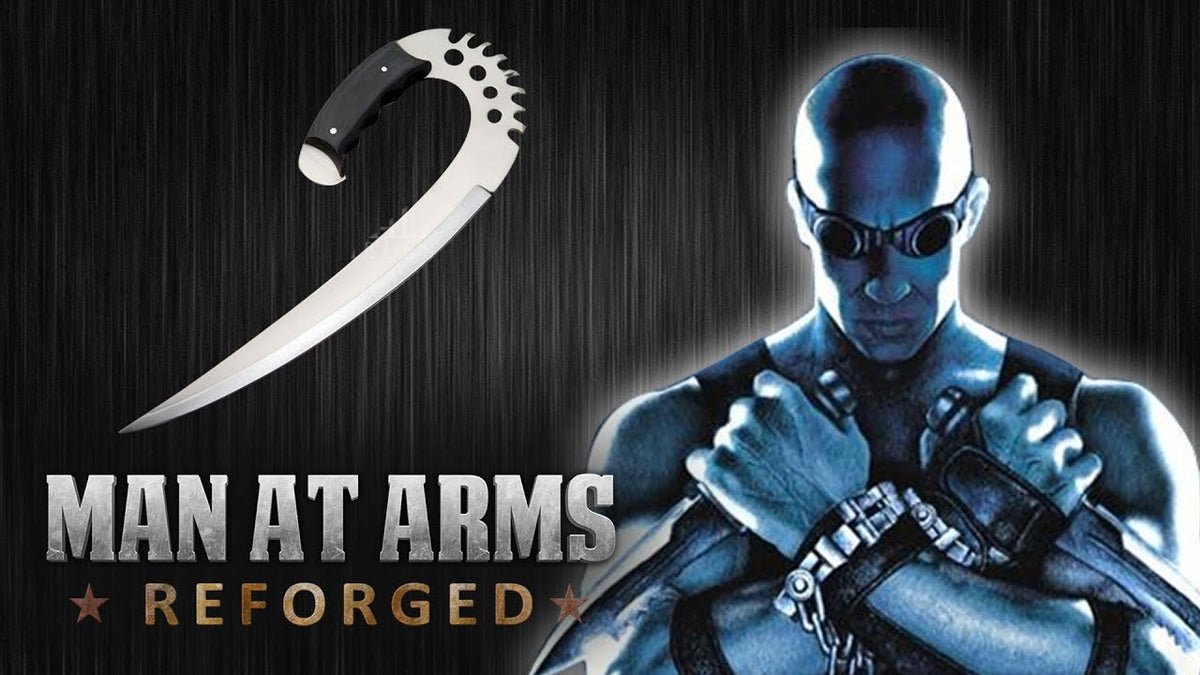 FANTASY KNIFE "RIDDICK WEAPON" DISPLAY 12" OVERALL - Tophatter Daily Deals