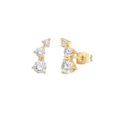Skye Vermeil Earrings 18K Gold Vermeil Earrings - Tophatter Daily Deals