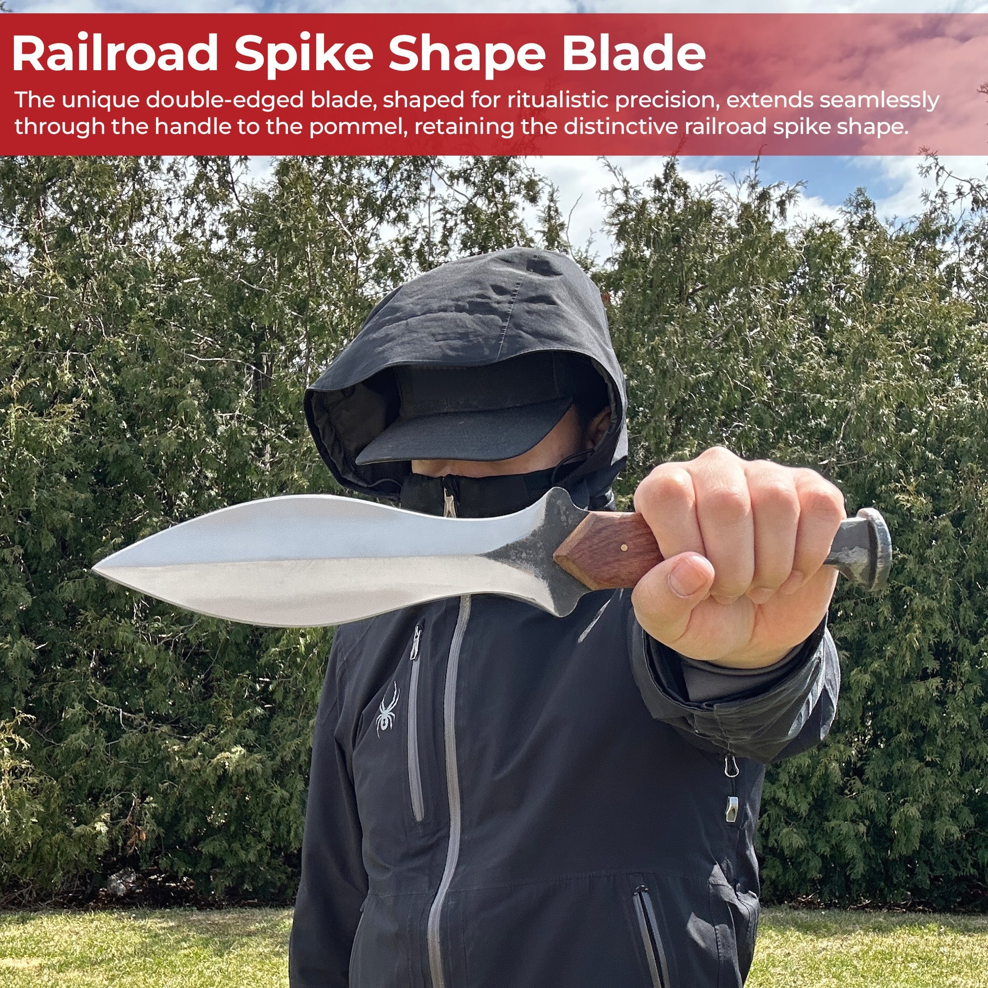 Ritualistic Rites Full Tang Carbon Steel Dagger Dagger - Tophatter Daily Deals