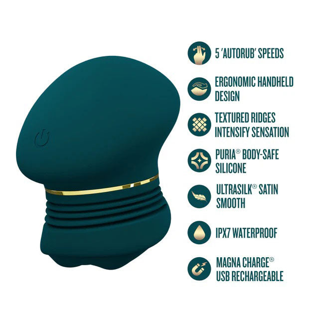 The Blush Collection Riana (Dark Teal) – Clitoral Stimulator > Sex Toys For Ladies > Clitoral Vibrators and Stimulators - Tophatter Daily Deals