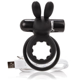Charged Ohare – Rechargeable Double Cock Ring Rabbit Vibrator > Sex Toys > Couples Toys - Tophatter Daily Deals