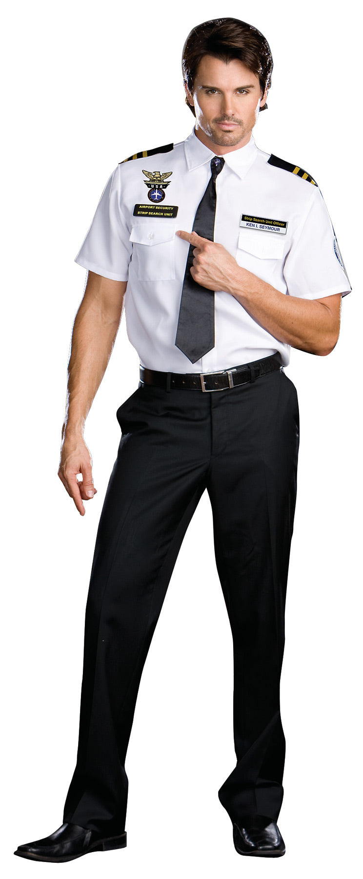 Men's TSA Strip Search Unit Costume Mens Halloween Costumes - Tophatter Daily Deals