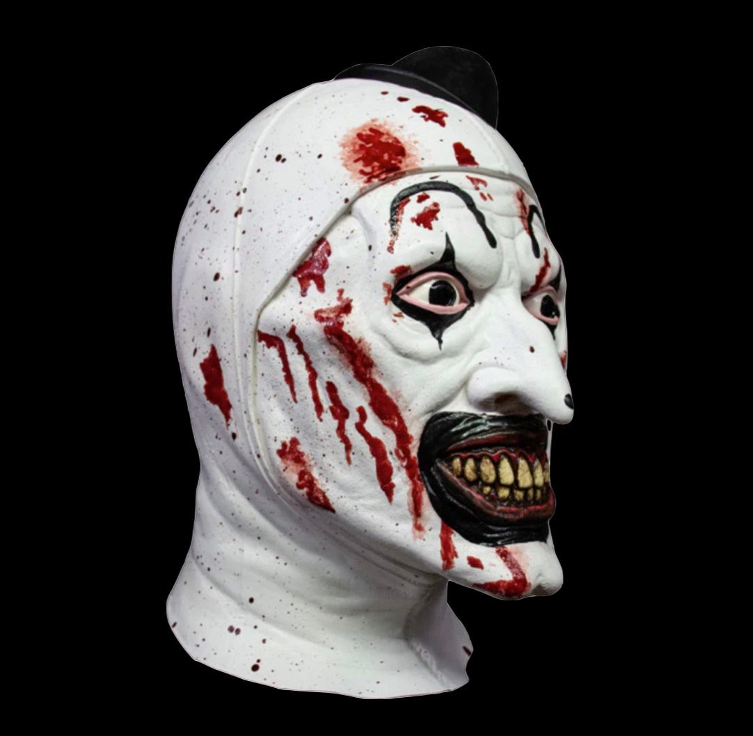 Terrifier - Official Art The Clown (Bloody) Mask From Trick Or Treat Studios Mask - Tophatter Daily Deals
