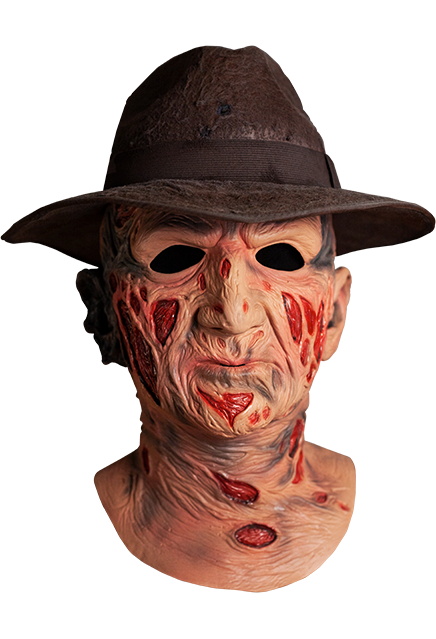 Nightmare On Elm Street - Official Deluxe Freddy Mask With Fedora Mask - Tophatter Daily Deals