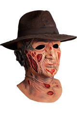 Nightmare On Elm Street - Official Deluxe Freddy Mask With Fedora Mask - Tophatter Daily Deals