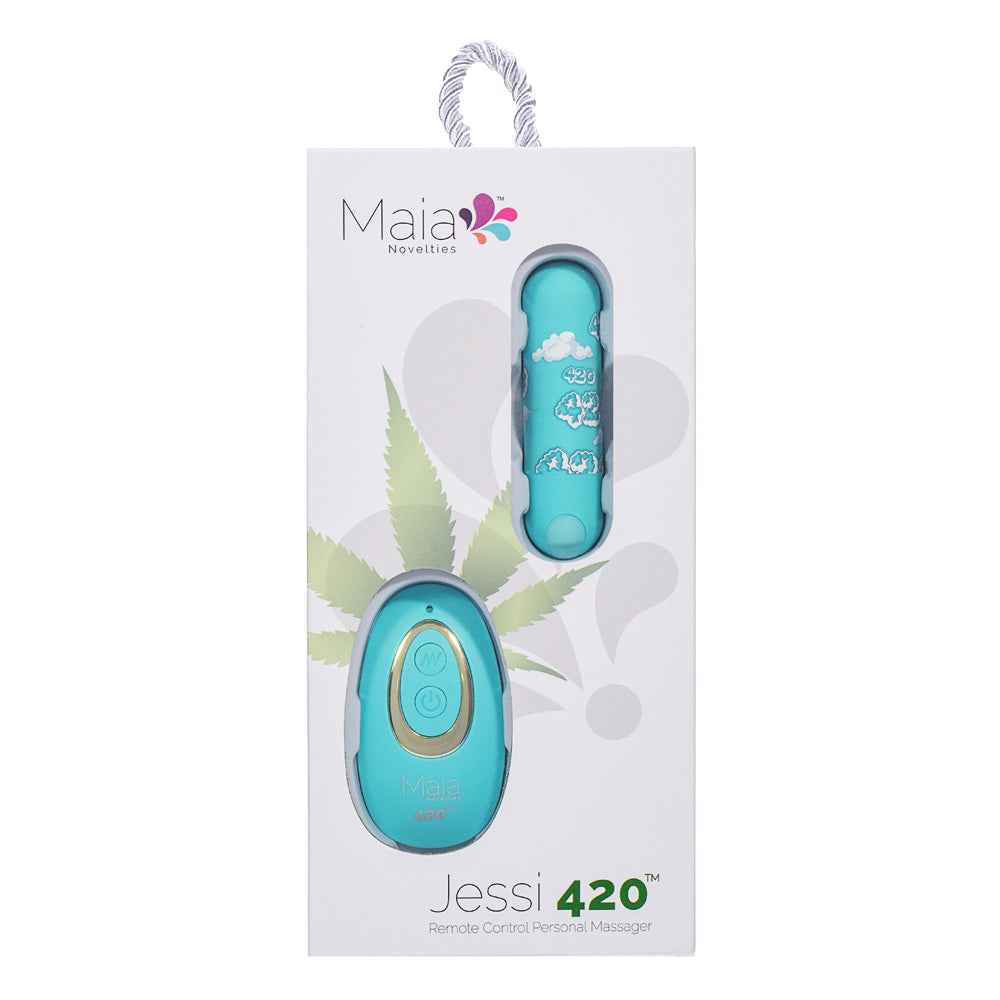Maia JESSI 420 Remote 7.6 cm Bullet Vibrator > Vibrators > Mini Vibrators - Tophatter Daily Deals